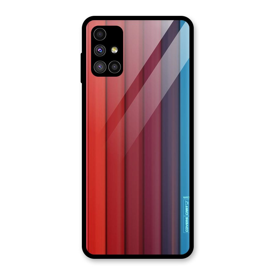 Colour Palette Glass Back Case for Galaxy M51