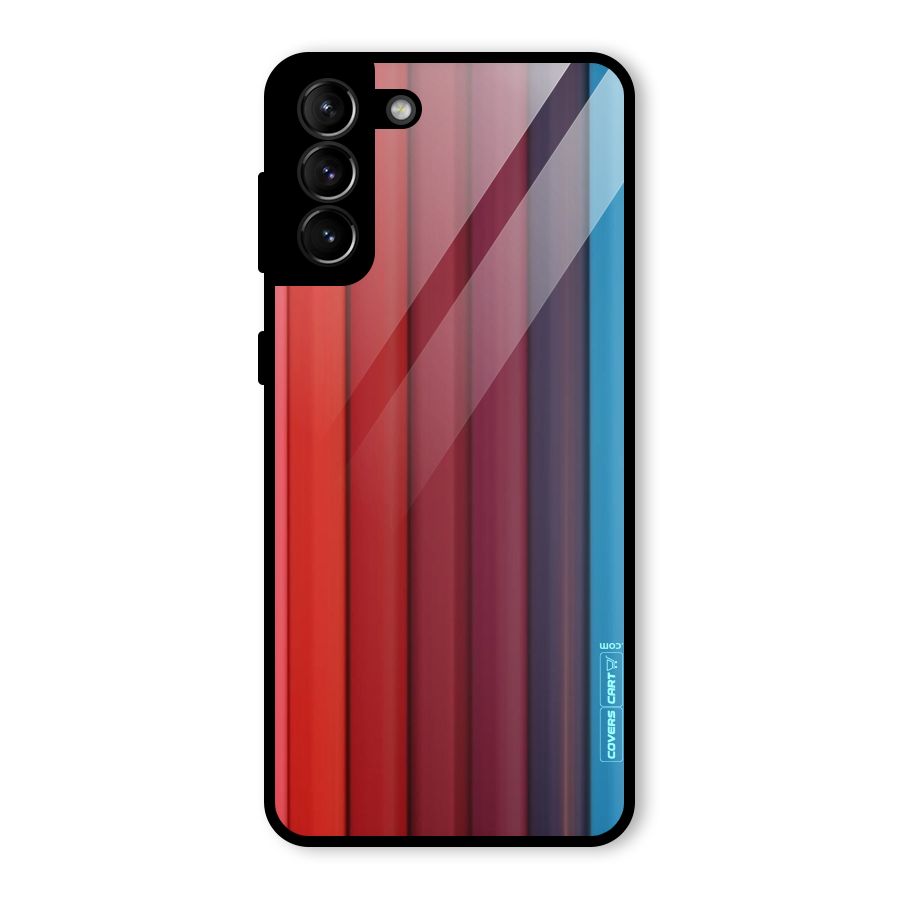 Colour Palette Glass Back Case for Galaxy S21 Plus