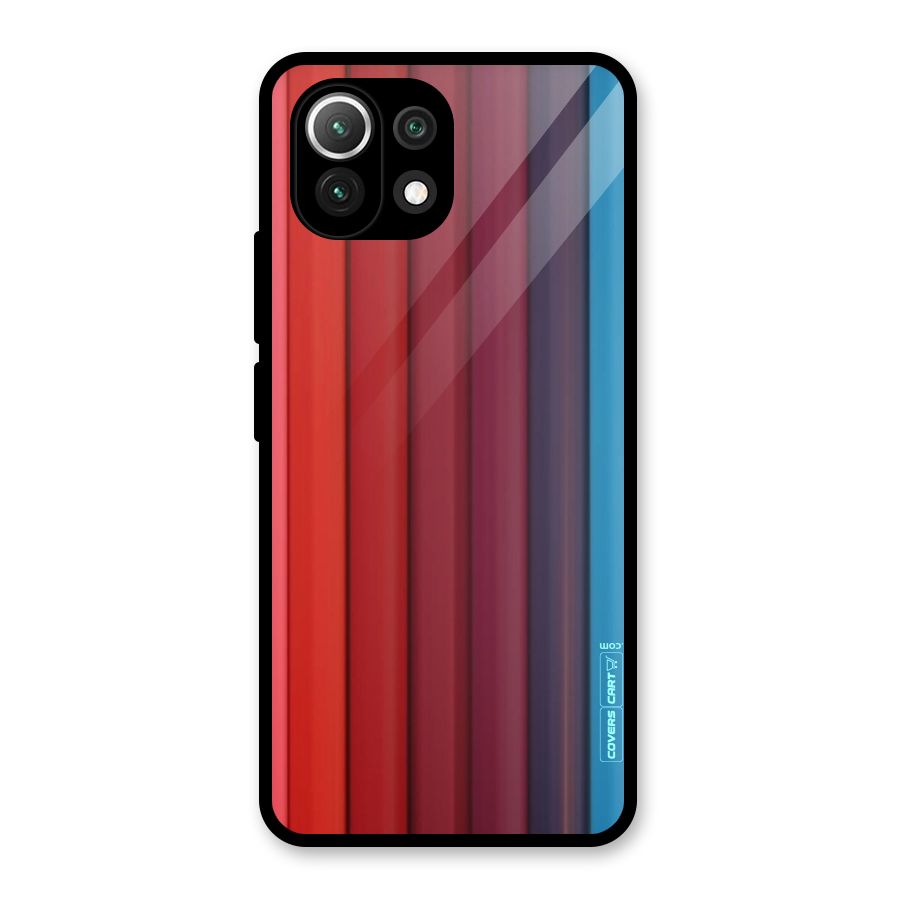 Colour Palette Glass Back Case for Mi 11 Lite NE 5G