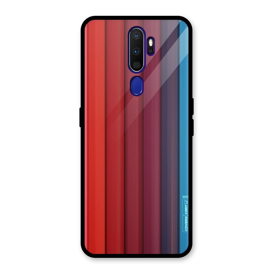 Colour Palette Glass Back Case for Oppo A9 (2020)