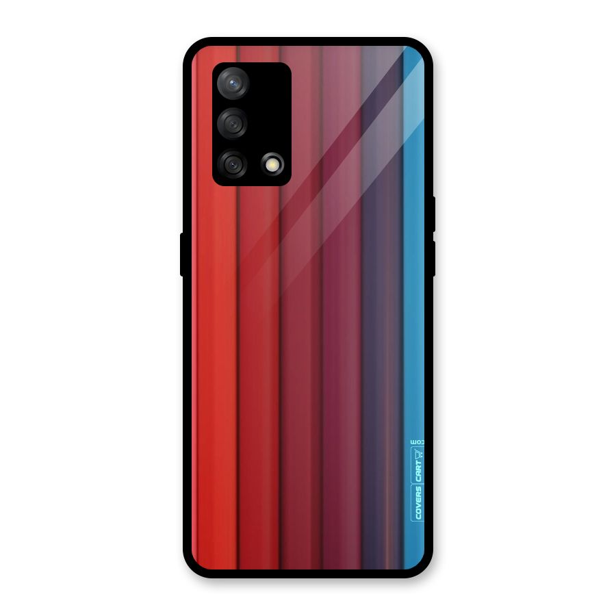 Colour Palette Glass Back Case for Oppo F19