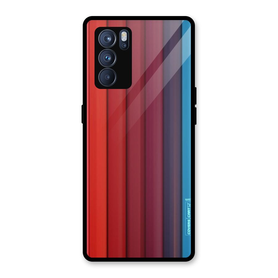Colour Palette Glass Back Case for Oppo Reno6 Pro 5G