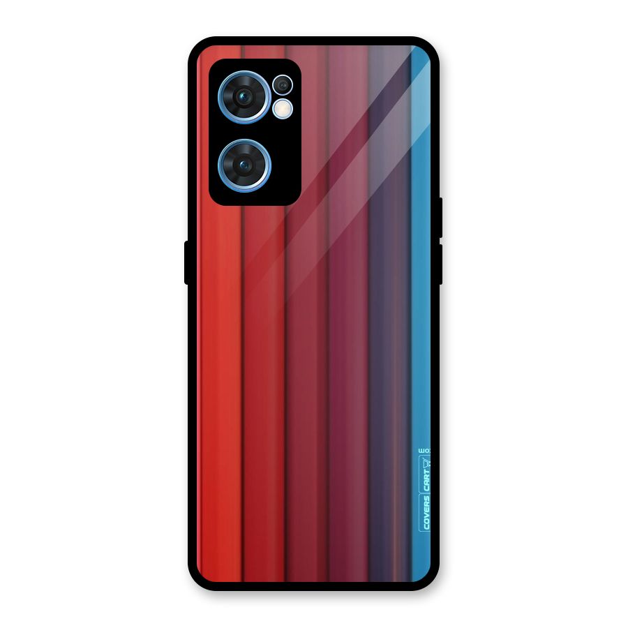 Colour Palette Glass Back Case for Oppo Reno7 5G