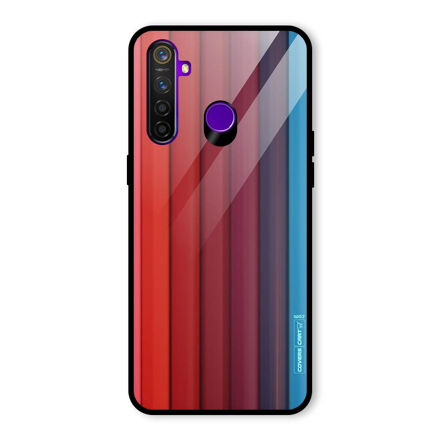 Colour Palette Glass Back Case for Realme 5 Pro