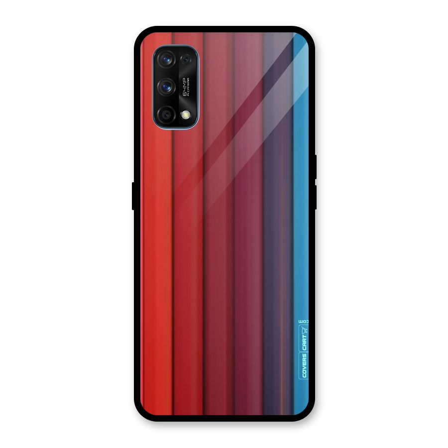 Colour Palette Glass Back Case for Realme 7 Pro