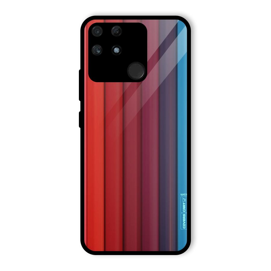 Colour Palette Glass Back Case for Realme Narzo 50A