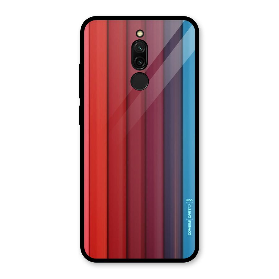 Colour Palette Glass Back Case for Redmi 8