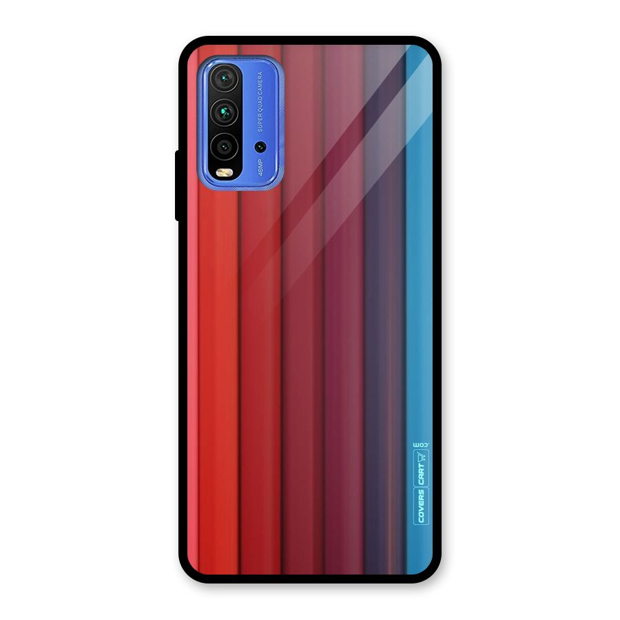 Colour Palette Glass Back Case for Redmi 9 Power