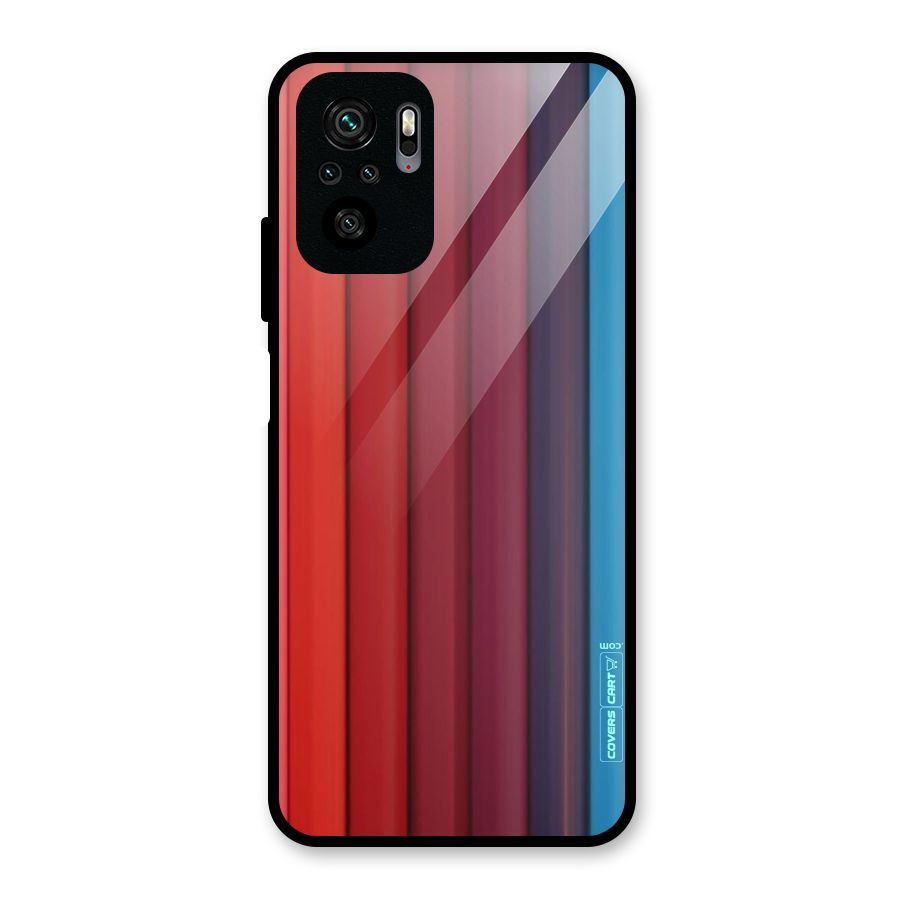Colour Palette Glass Back Case for Redmi Note 10S