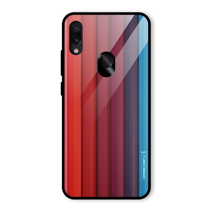 Colour Palette Glass Back Case for Redmi Note 7 Pro