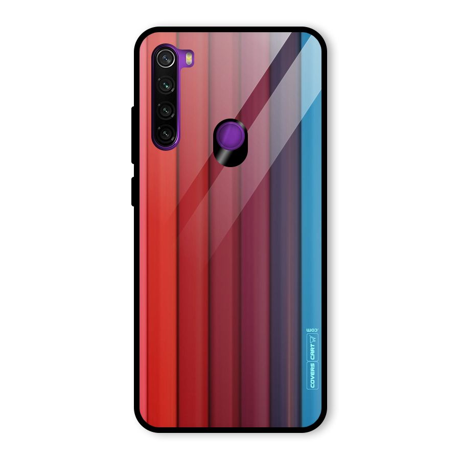 Colour Palette Glass Back Case for Redmi Note 8