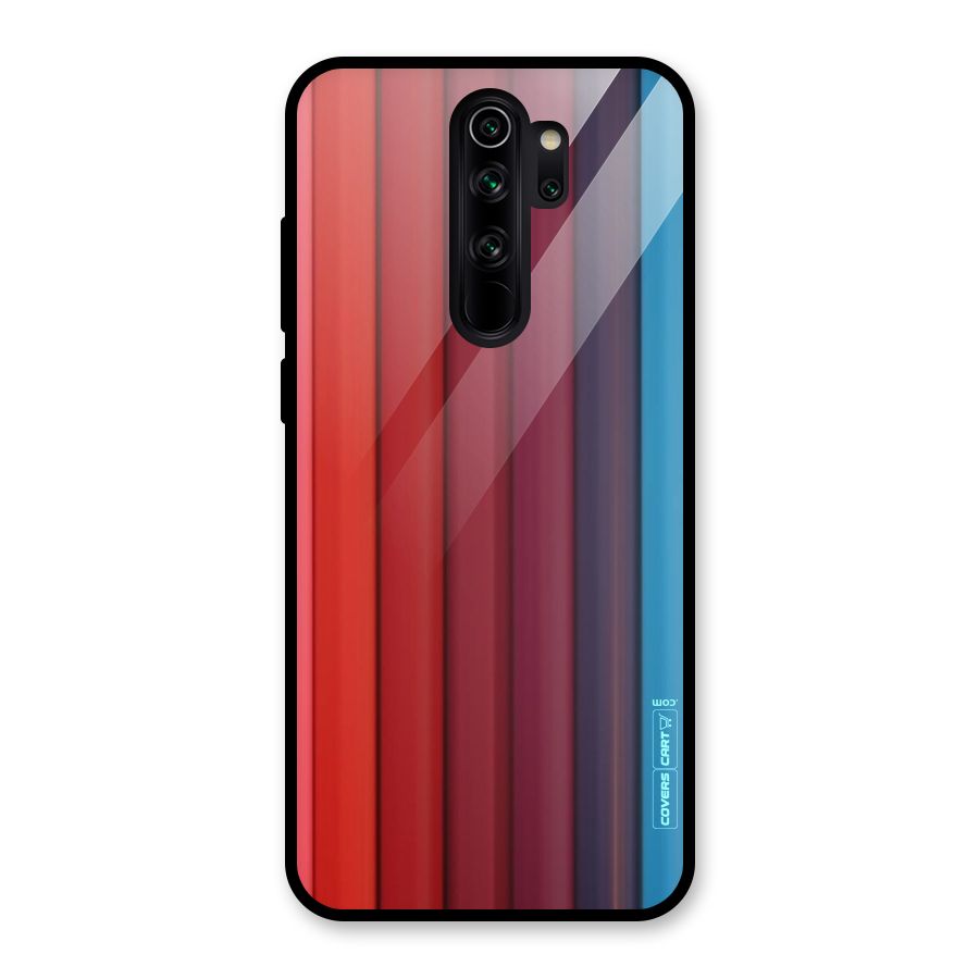 Colour Palette Glass Back Case for Redmi Note 8 Pro