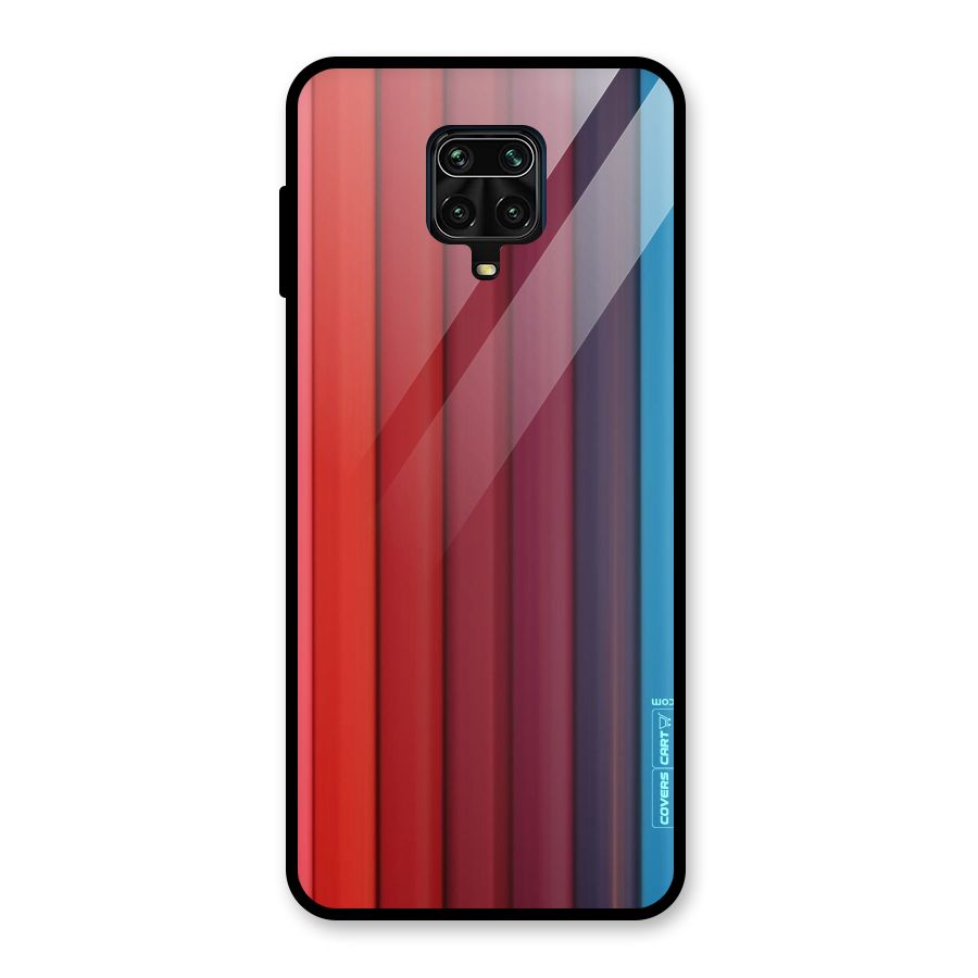 Colour Palette Glass Back Case for Redmi Note 9 Pro