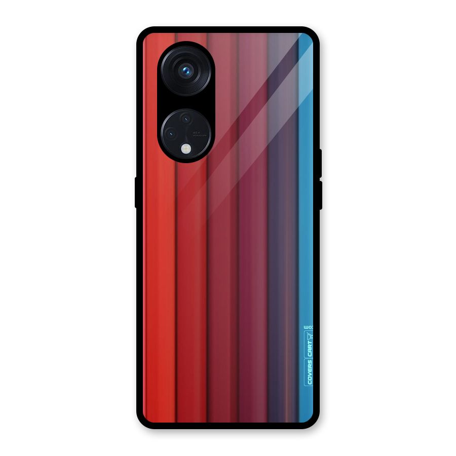 Colour Palette Glass Back Case for Reno8 T 5G