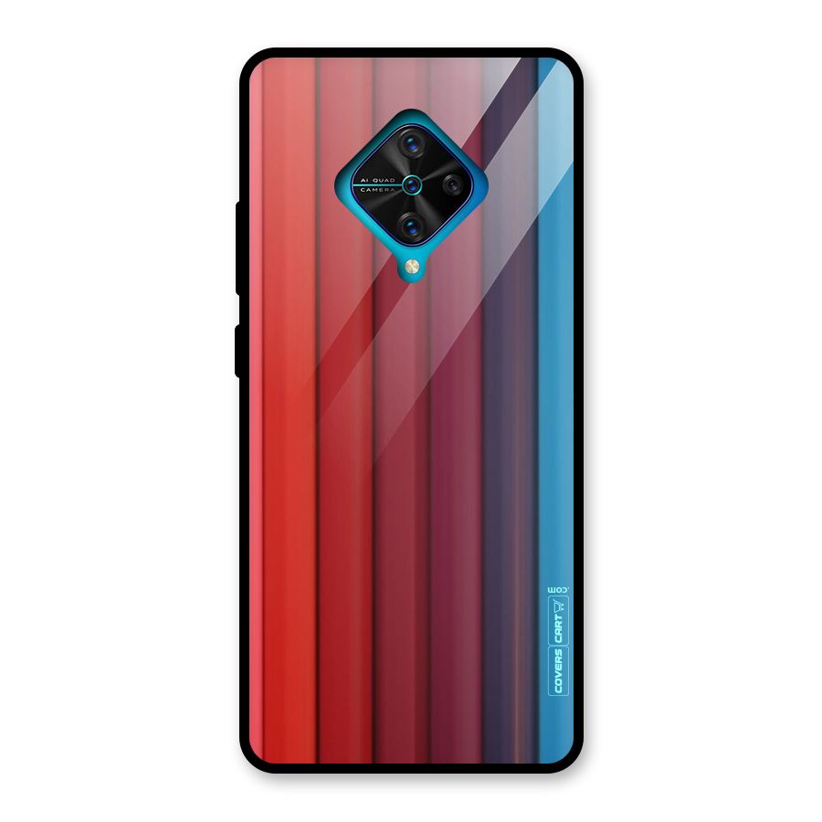 Colour Palette Glass Back Case for Vivo S1 Pro