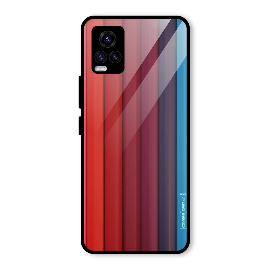 Colour Palette Glass Back Case for Vivo V20