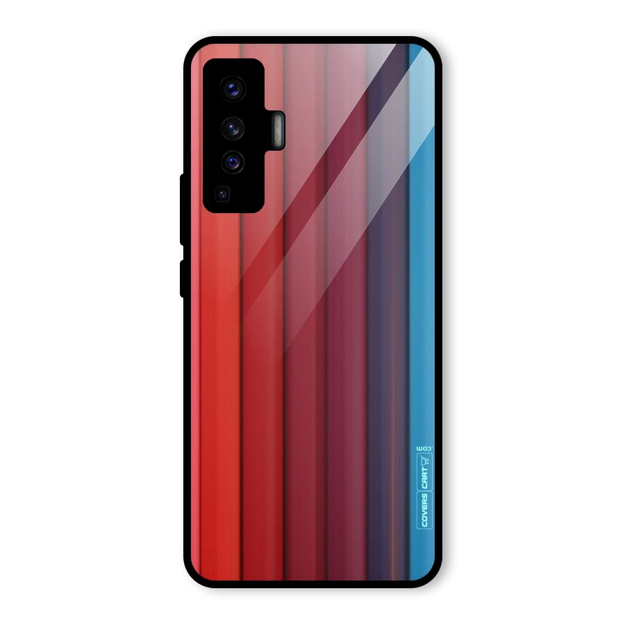 Colour Palette Glass Back Case for Vivo X50