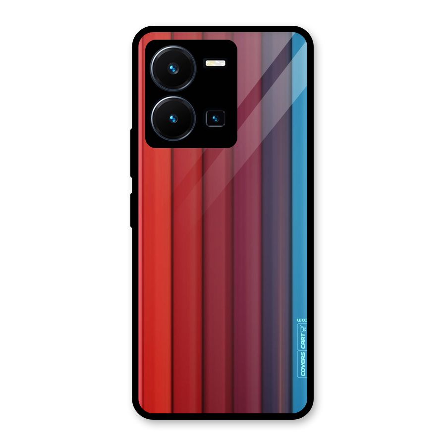 Colour Palette Glass Back Case for Vivo Y35