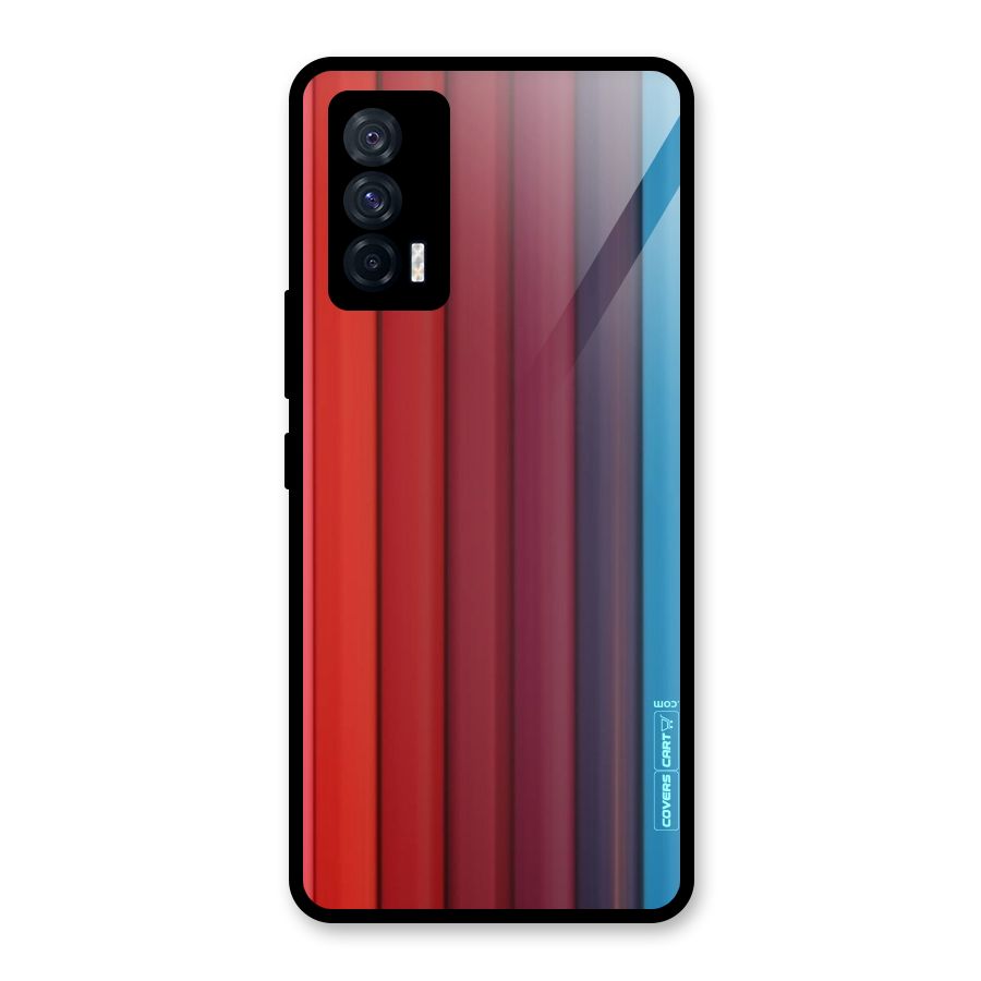 Colour Palette Glass Back Case for Vivo iQOO 7 5G