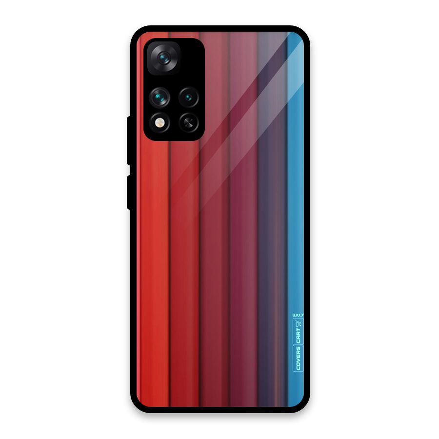 Colour Palette Glass Back Case for Xiaomi 11i HyperCharge 5G