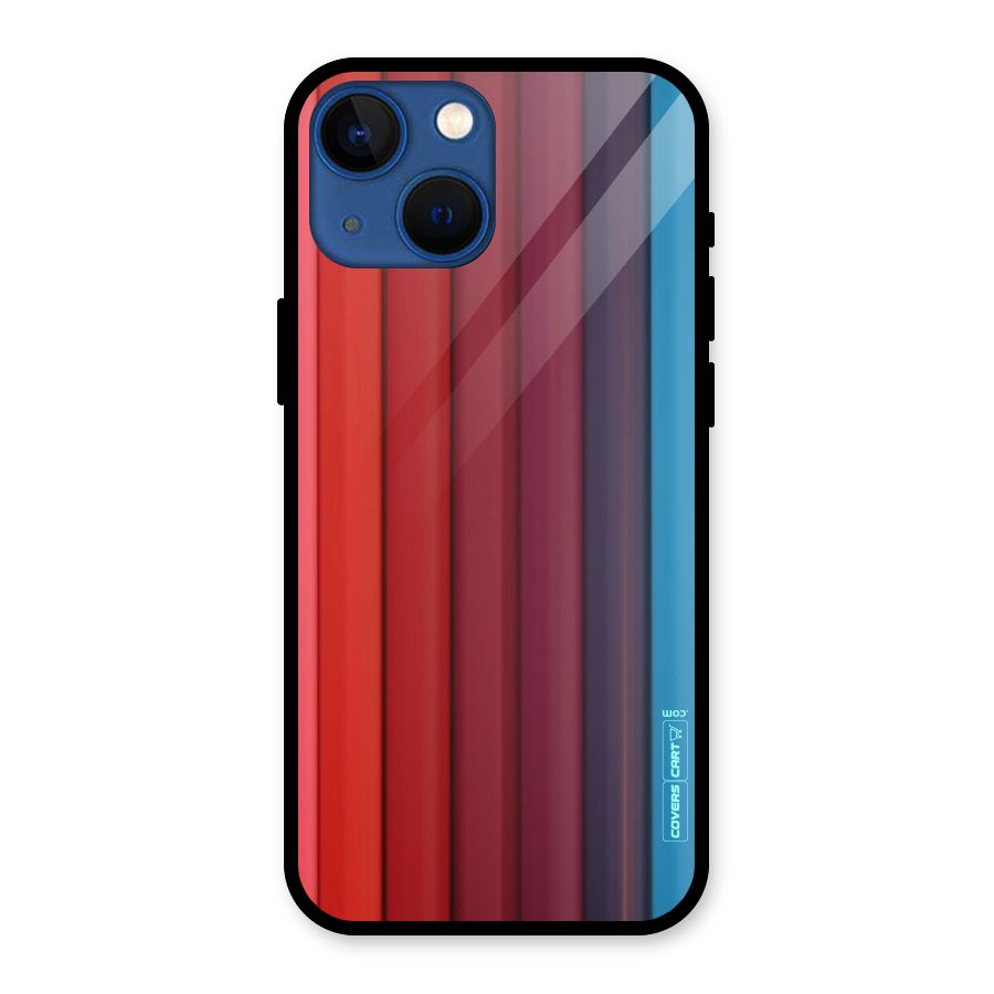 Colour Palette Glass Back Case for iPhone 13 Mini