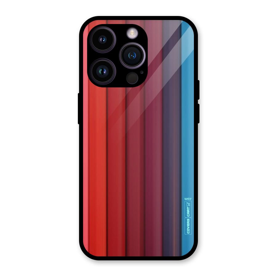Colour Palette Glass Back Case for iPhone 14 Pro