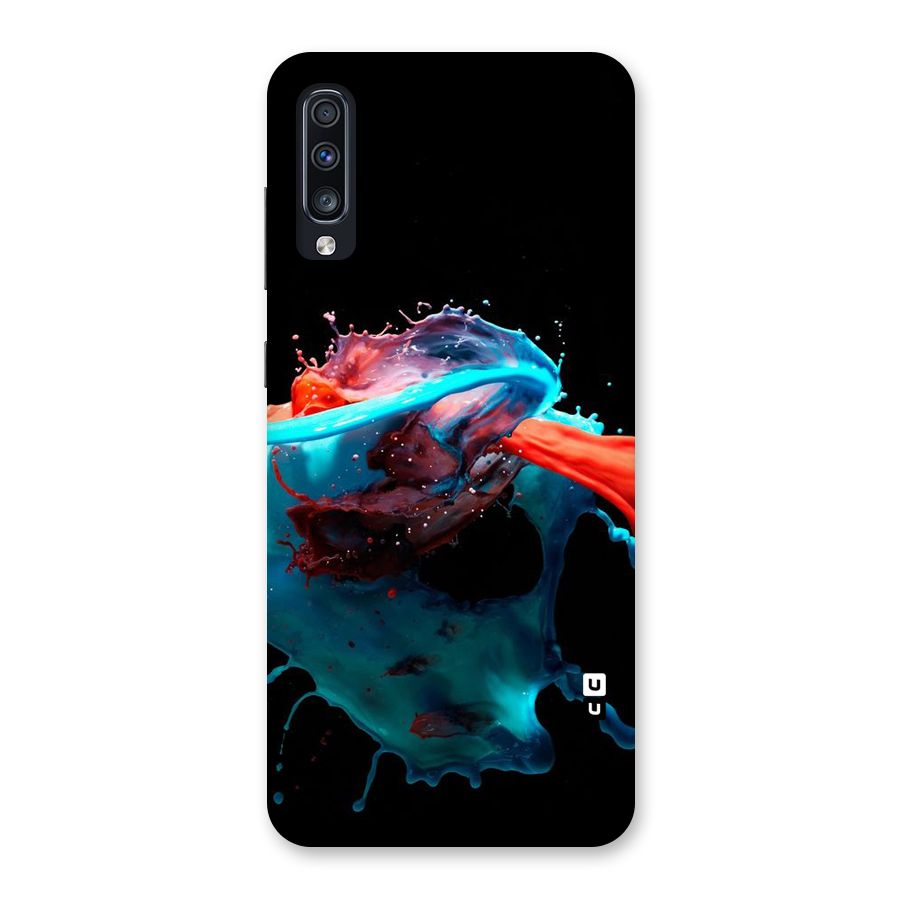 Colour War Back Case for Galaxy A70