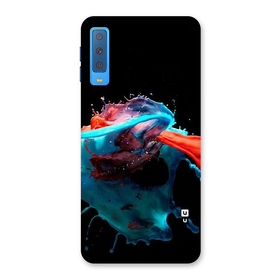 Colour War Back Case for Galaxy A7 (2018)