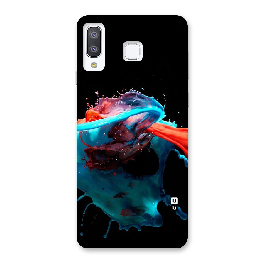 Colour War Back Case for Galaxy A8 Star