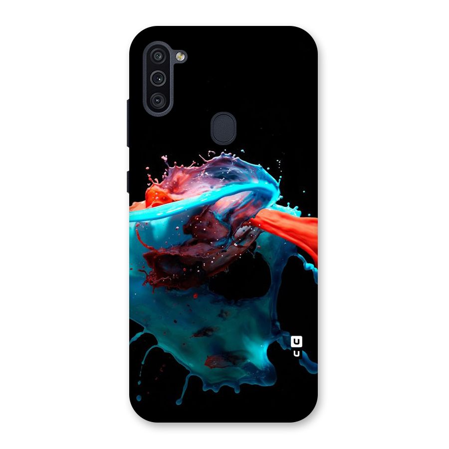 Colour War Back Case for Galaxy M11