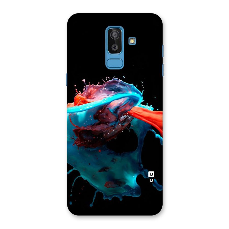 Colour War Back Case for Galaxy On8 (2018)