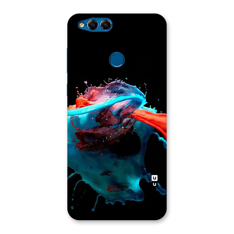 Colour War Back Case for Honor 7X