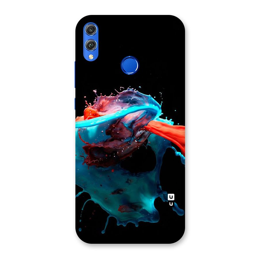 Colour War Back Case for Honor 8X