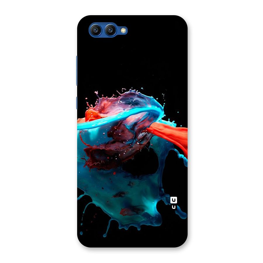 Colour War Back Case for Honor View 10