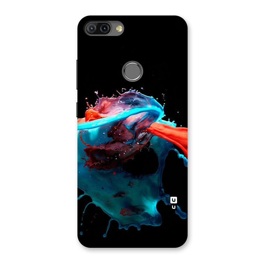 Colour War Back Case for Infinix Hot 6 Pro
