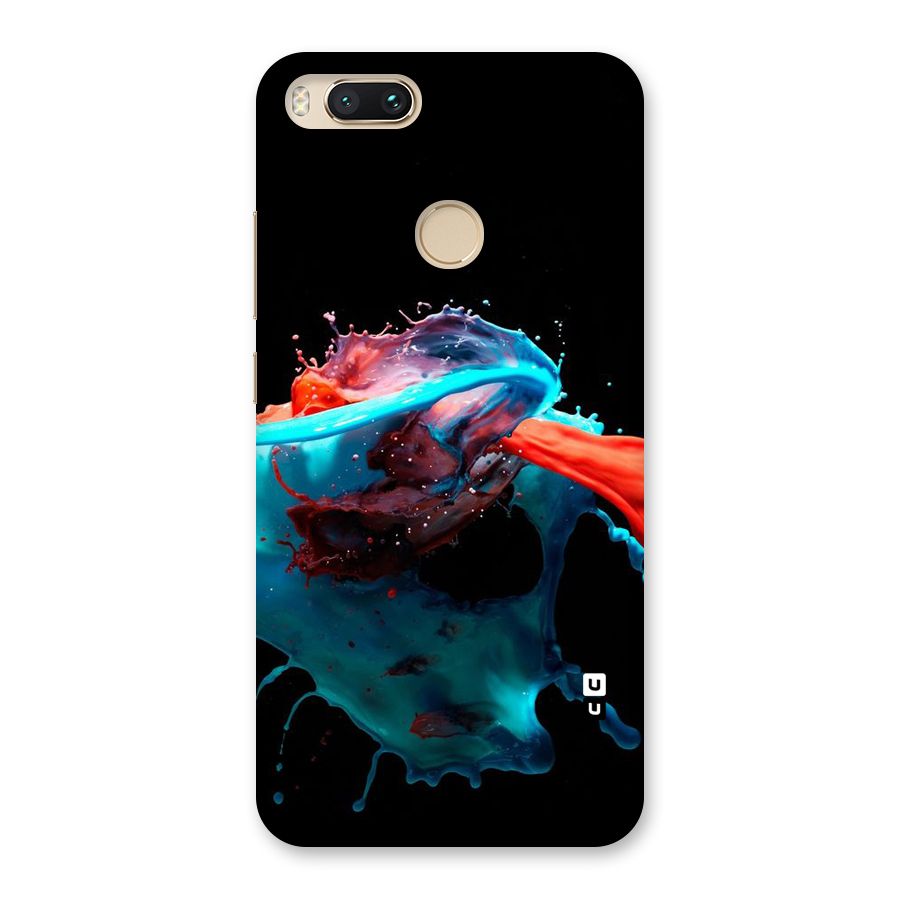 Colour War Back Case for Mi A1