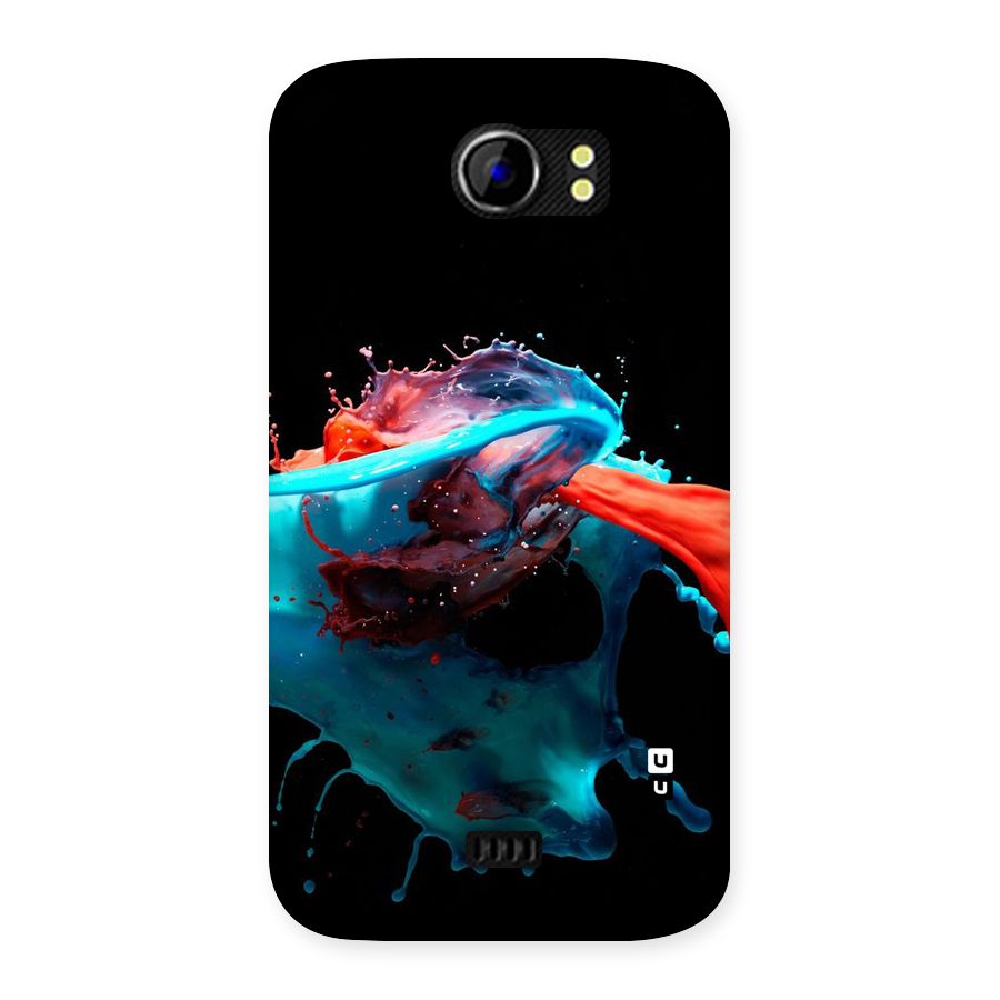 Colour War Back Case for Micromax Canvas 2 A110