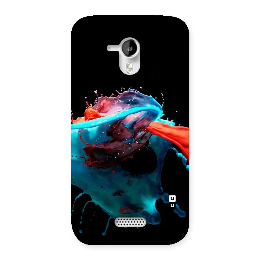 Colour War Back Case for Micromax Canvas HD A116