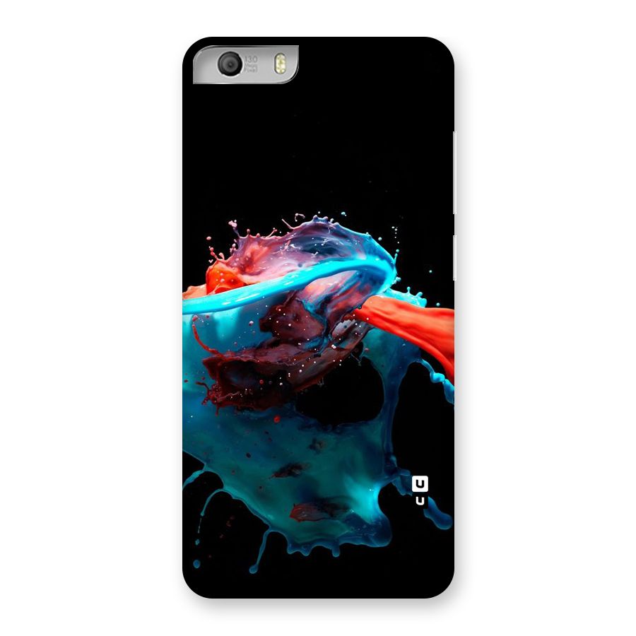 Colour War Back Case for Micromax Canvas Knight 2