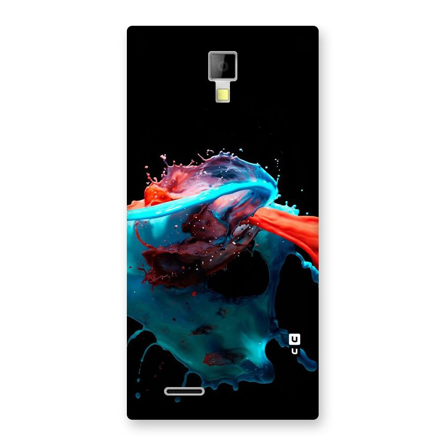 Colour War Back Case for Micromax Canvas Xpress A99