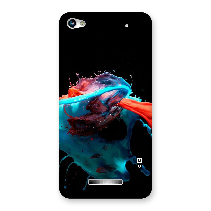 Colour War Back Case for Micromax Hue 2