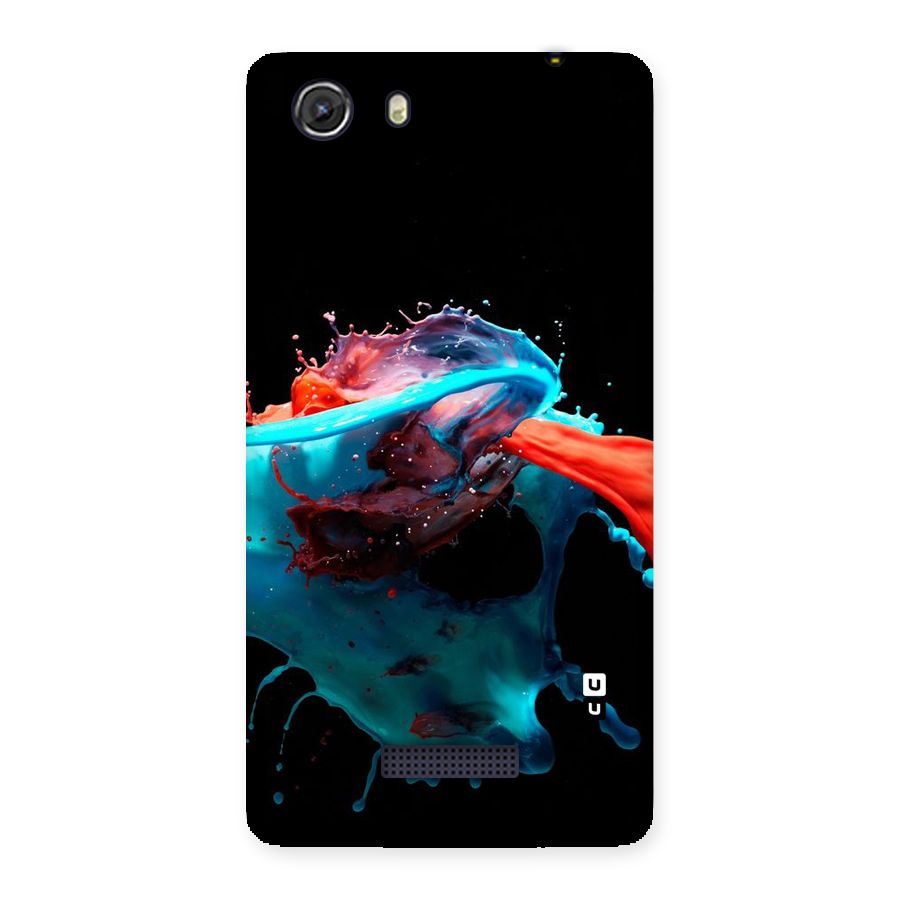 Colour War Back Case for Micromax Unite 3