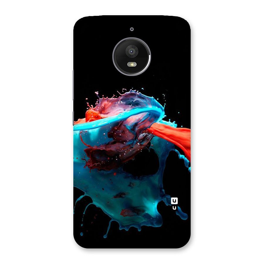 Colour War Back Case for Moto E4 Plus