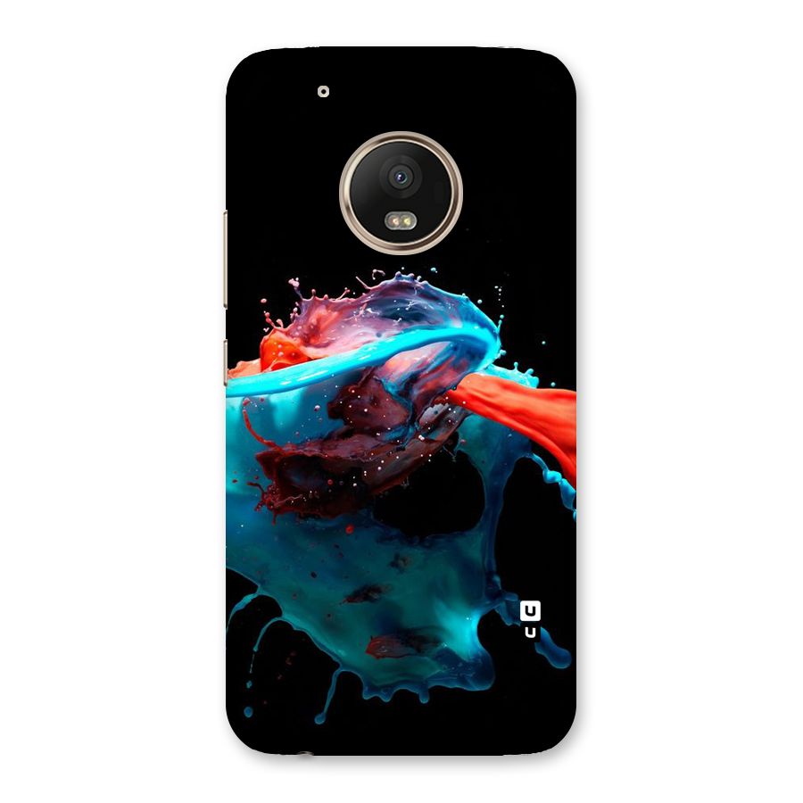 Colour War Back Case for Moto G5 Plus