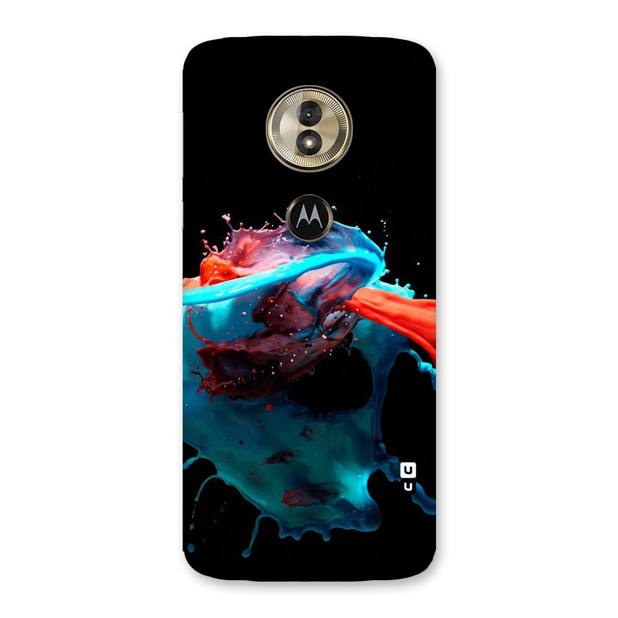 Colour War Back Case for Moto G6 Play
