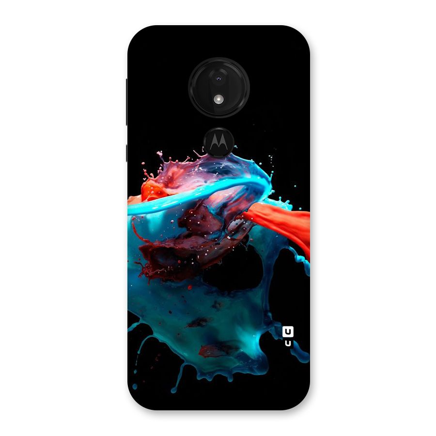 Colour War Back Case for Moto G7 Power