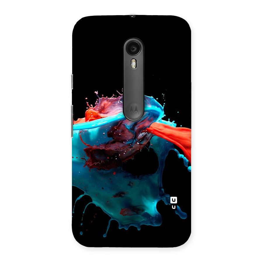 Colour War Back Case for Moto G Turbo
