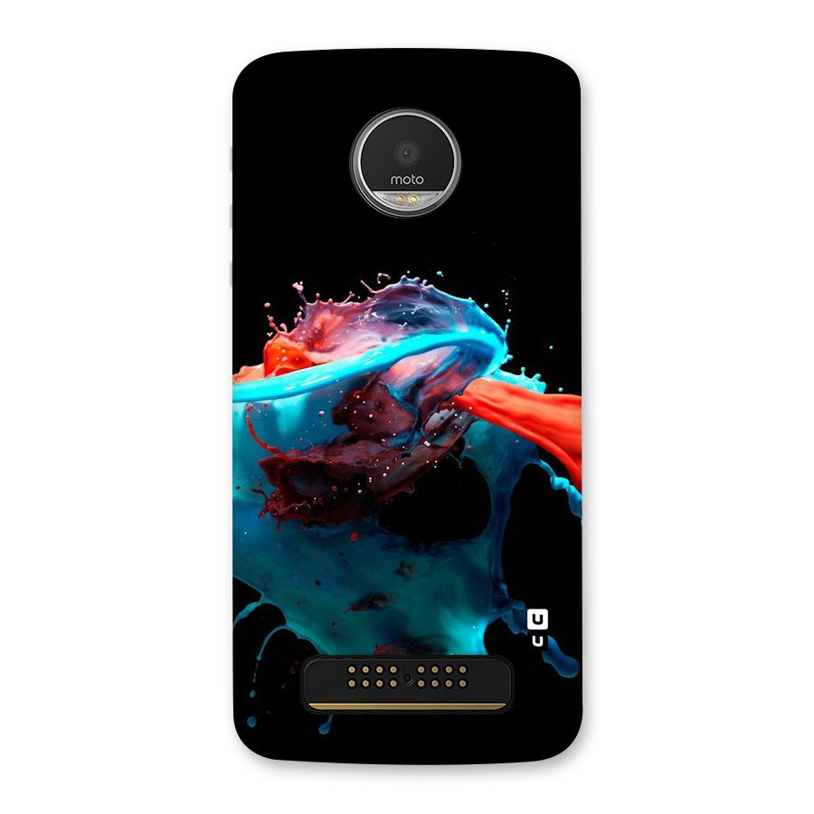 Colour War Back Case for Moto Z Play