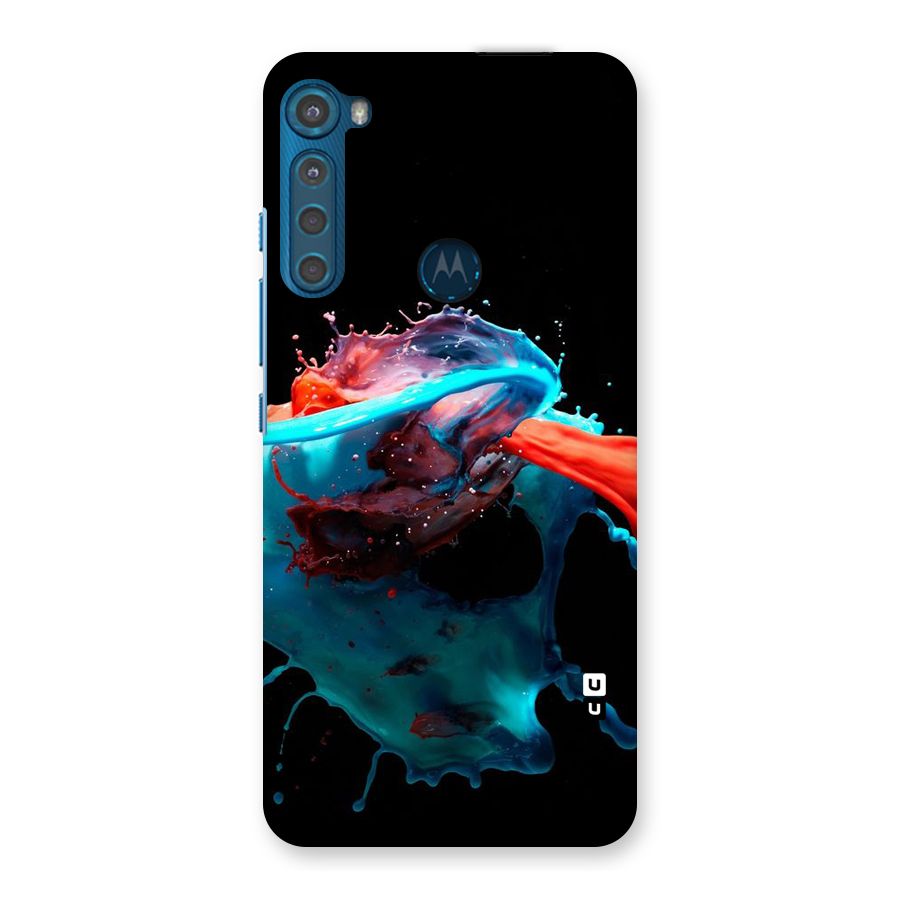 Colour War Back Case for Motorola One Fusion Plus