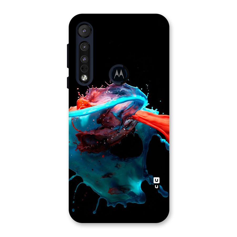 Colour War Back Case for Motorola One Macro